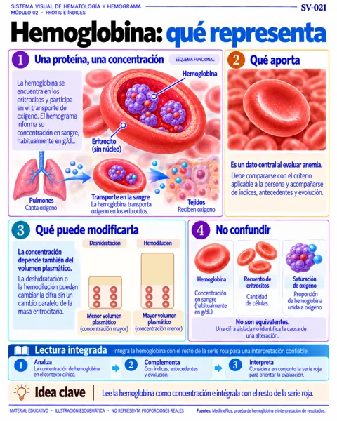 Hemoglobina: qué representa