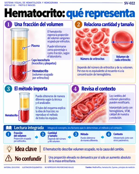 Hematocrito: qué representa · SV-022
